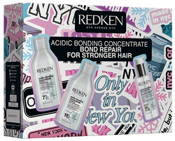 REDKEN Holiday Hair Kit – Acidic Bonding Shampoo, Conditioner & 24/7 Serum