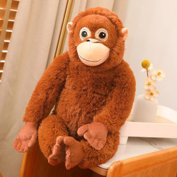 IKEA DJUNGELSKOG Orangutan Monkey Plush – Brown 26 Inch