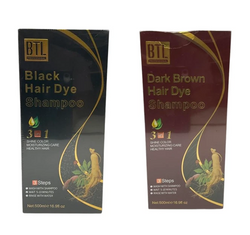 BTL Professional 3-in-1 Hair Dye Shampoo 16.9oz / 500mL
