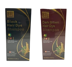 BTL Professional 3-in-1 Hair Dye Shampoo 16.9oz / 500mL