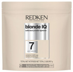 Redken Blonde IQ 7 Calibrated Powder Lightener for Up to 7 Levels of Lift