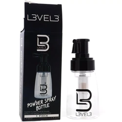 L3VEL3 Professional Powder Spray Bottle – Refillable Barber Powder Dispenser