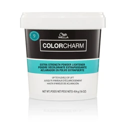 Wella ColorCharm Extra Strength Powder Lightener – Professional Hair Bleach with Up to 9 Levels of Lift (16 oz)