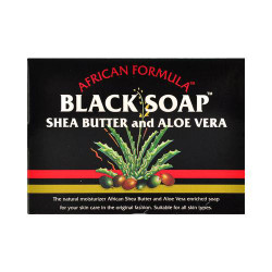 African Formula Black Soap with Shea Butter & Aloe Vera 3.5 oz