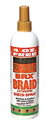 African Royale BRX Braid & Extensions Sheen Spray 12 oz