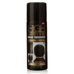 High Beams Color Thickener Temporary Spray-On Hair - Black 2.7 oz
