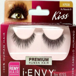 Kiss i ENVY 100% Human Eyelash Full Strip Au Naturale 01, KPE08