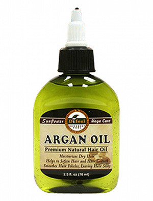 Sunflower Premium Natural Hair Oil Argan Oil 2 5 Oz