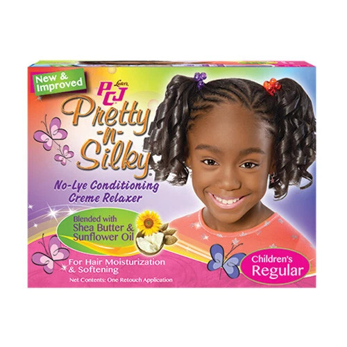 Luster's PCJ Pretty-n-Silky No-Lye Conditioning Creme Relaxer One Retouch Application - Regular 