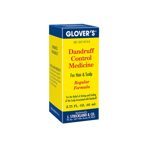 Glover's Dandruff Control Medicine for Hair & Scalp 2.75 oz