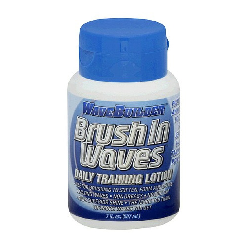 Wave Builder Brush in Waves Daily Training Lotion 6.9 oz