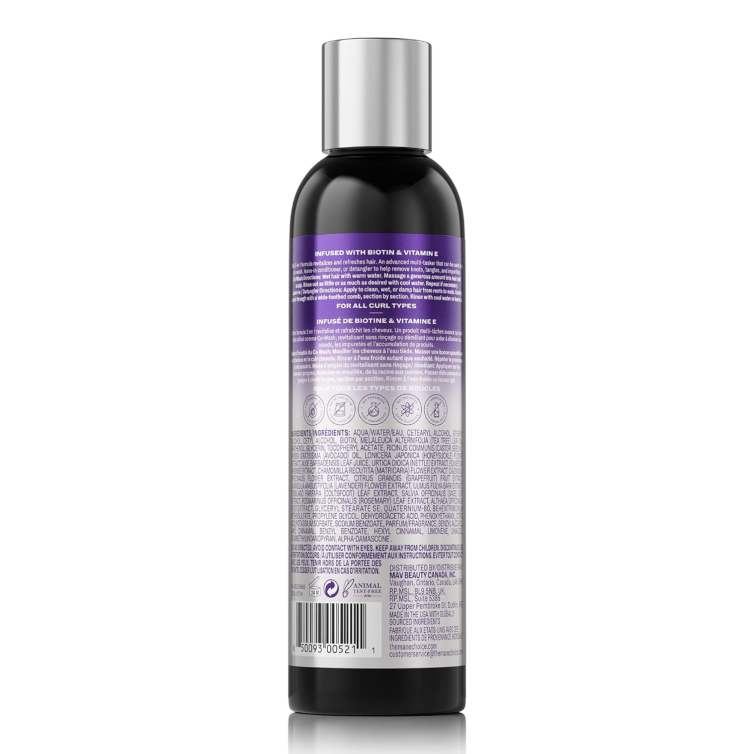 The Mane Choice Soft As Can Be 3 in 1 Co-Wash Conditioner 8 oz