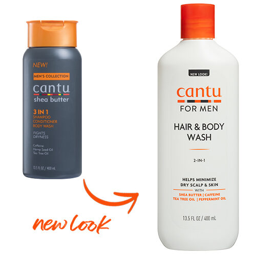 Cantu Shea Butter Men's 2 in 1 Hair and Body Wash