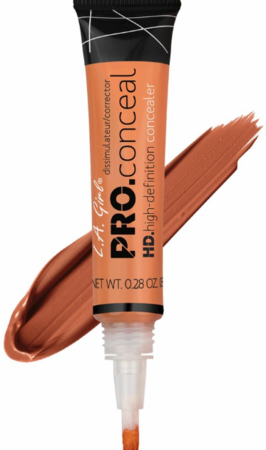 LA Girl HD Pro Conceal, Orange Corrector, 0.28 Oz