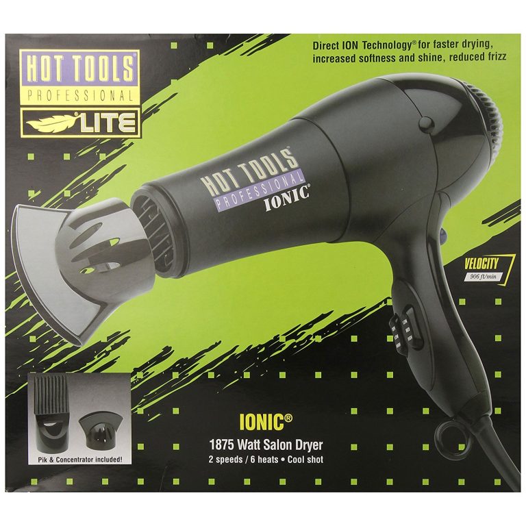 Hot Tools Professional 1875 Watt Anti-Static Hair Dryer 1038