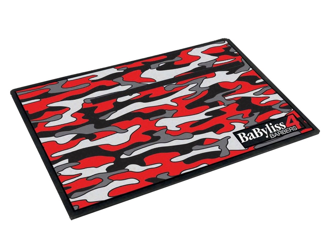BaByliss Professional Barberology Magnetic Mats – Red Camo