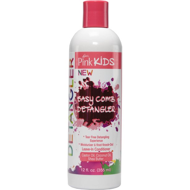 Luster's Pink Kids Easy Comb Detangler for Curliest Hair 16 oz. 