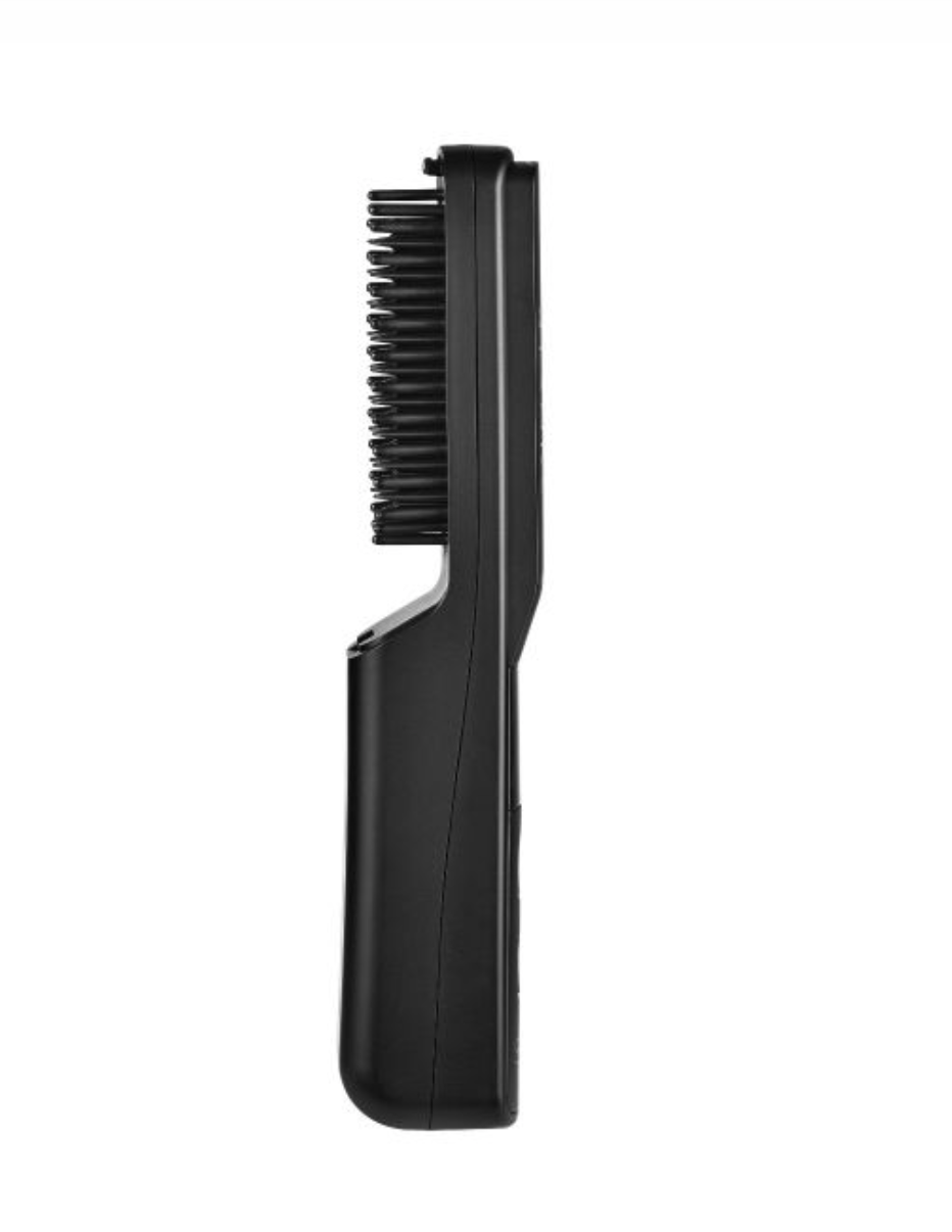 Stylecraft Heat Stroke Wireless Hot Beard Brush - Matte Black 