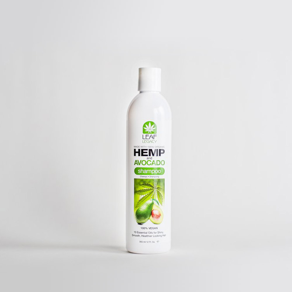 IC Leaf Legacy Hemp & Avocado Shampoo 100% Vegan 12 oz. 