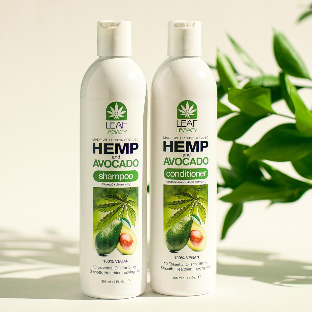 IC Leaf Legacy Hemp & Avocado Conditioner 100% Vegan 12 oz. 