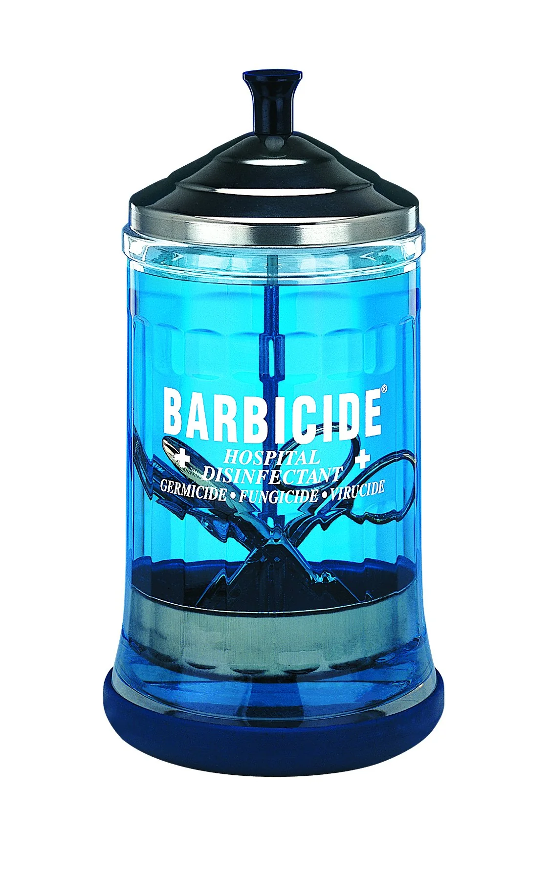 Barbicide Disinfect Med size Glass Jar