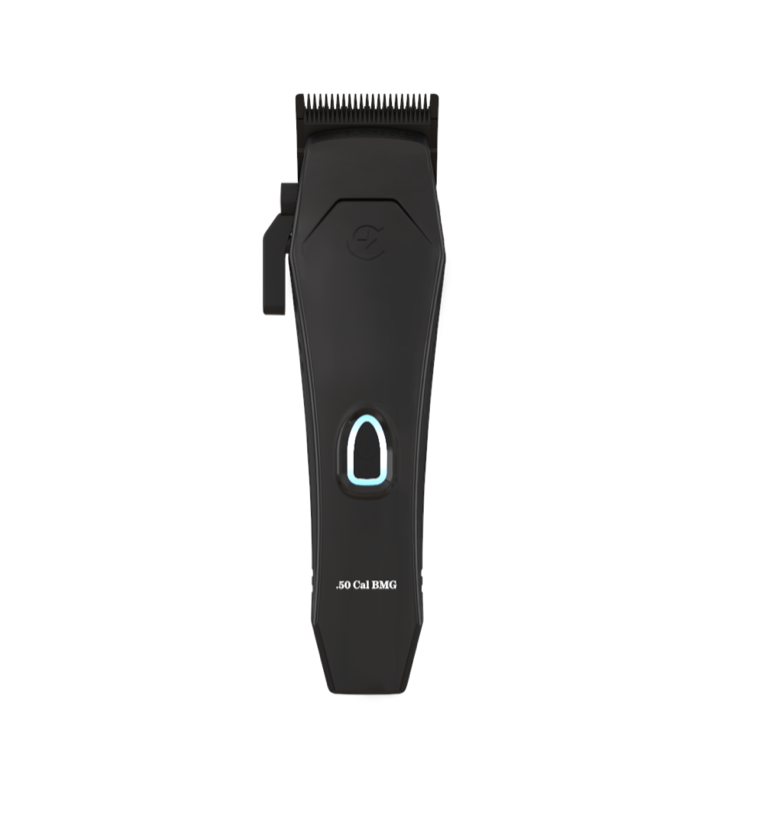 Caliber Professional .50 Cal Mag Cordless Clipper with DLC Blades - Black, Gold and Silver