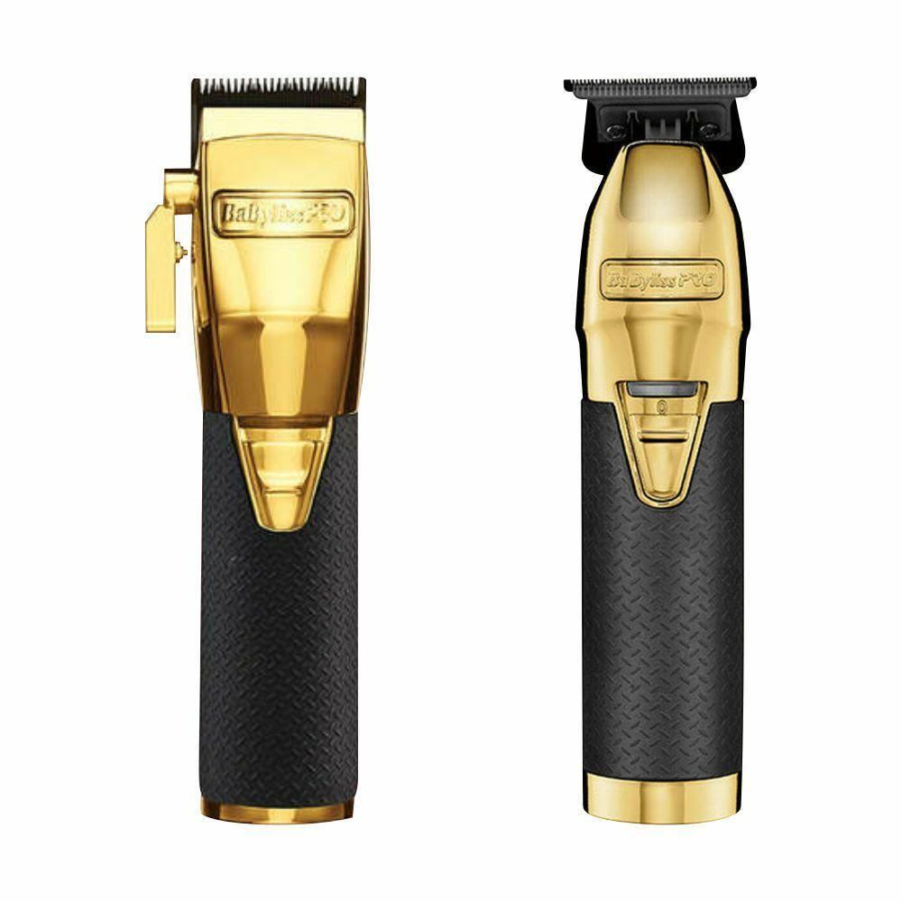 BaByliss PRO GOLDFX BOOST Clipper FX870GBP and Trimmer FXF787GBP Combo