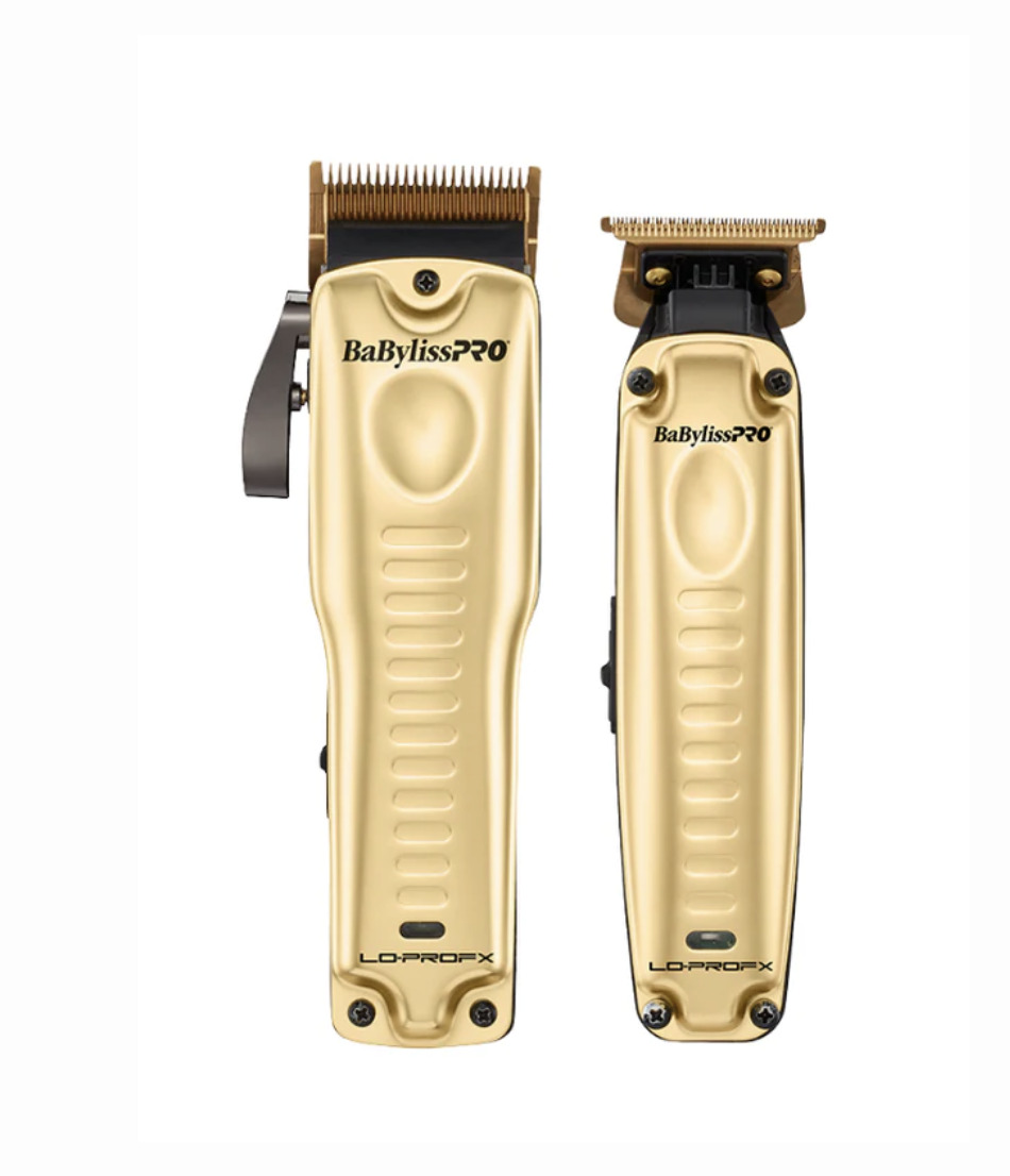 BaByliss LO-PRO FX Gold Clipper & Trimmer Combo Limited Edition