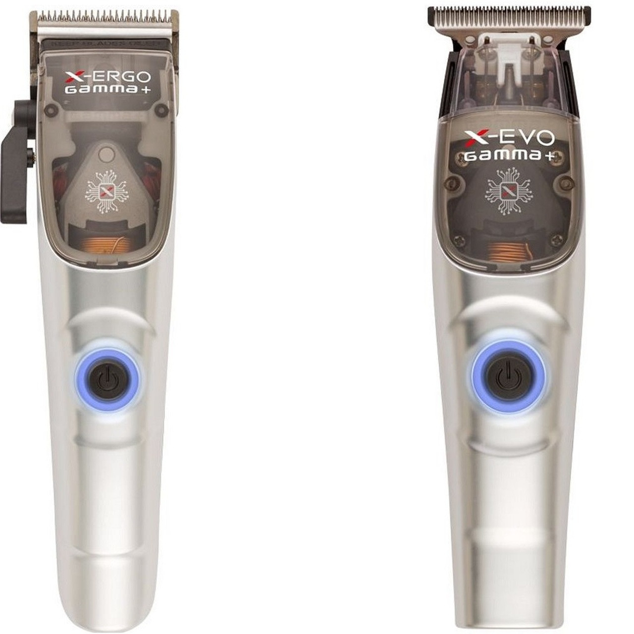 Gamma+ X-Ergo Modular Clipper and Trimmer Combo - Bronze, Silver, and Gold