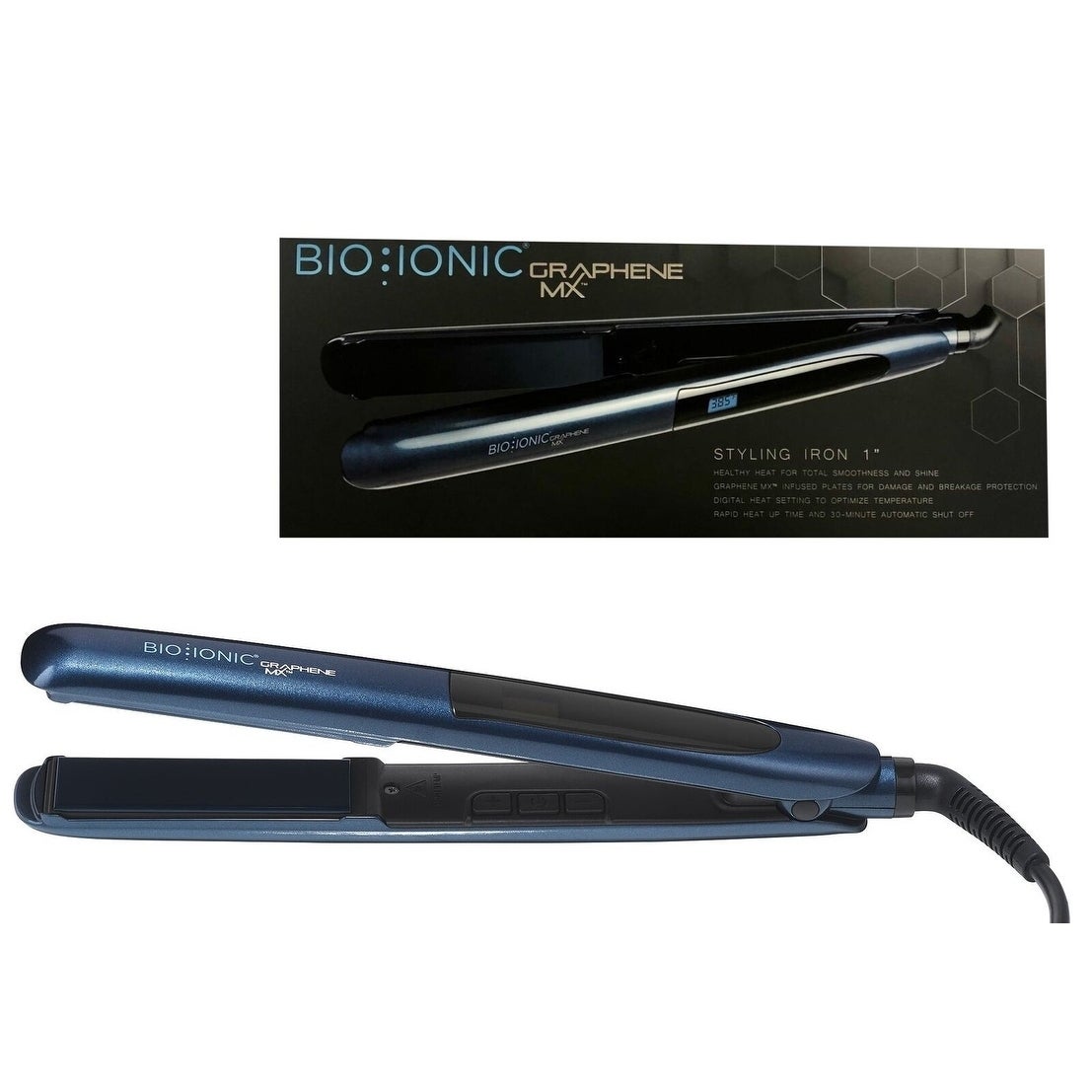 BIO IONIC GrapheneMX Styling Iron 1" inch 