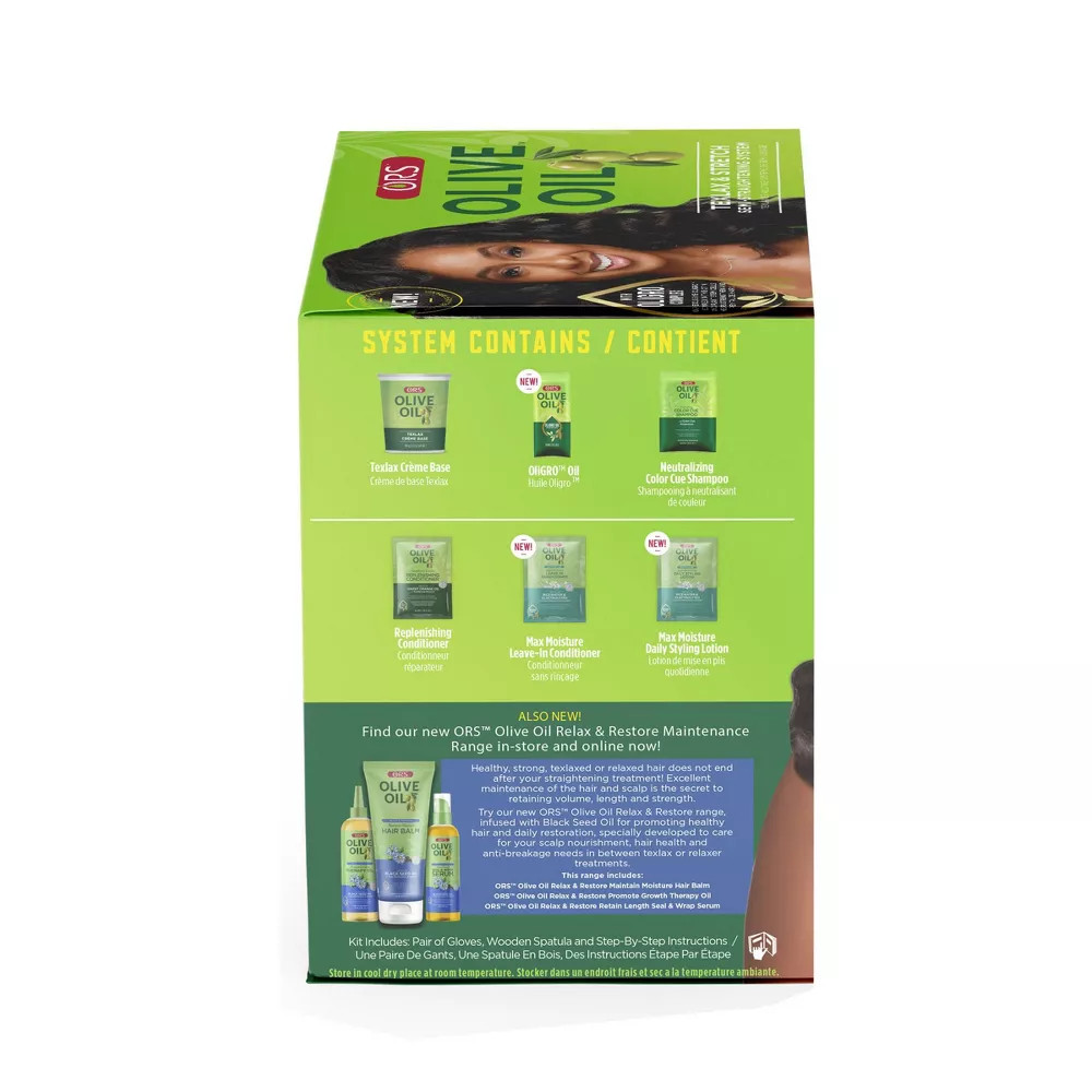 ORS Organic Root Stimulator Olive Oil TexLax & Stretch Kit