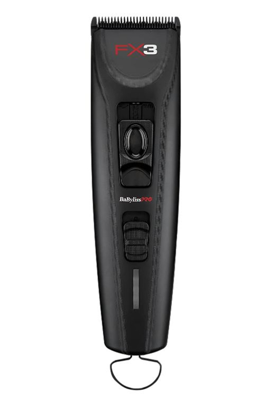 脱毛・除毛 BaByliss Pro FX3 Trimmer Black FXX3TB BaBylissPRO FX3 Professional Hi Torque Trimmer