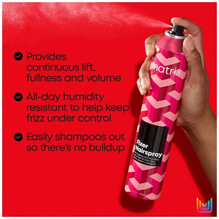 Matrix Fixer Hairspray for holding and securing 11.1 oz. 