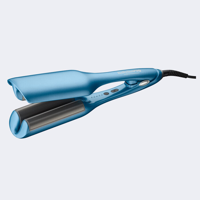 BaByliss Pro Nano Titanium Ionic Deep Waver Flat Iron 