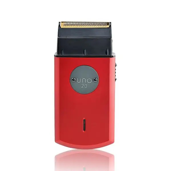 Gamma+ UNO 2.0 Single Foil Shaver in Matte Red 