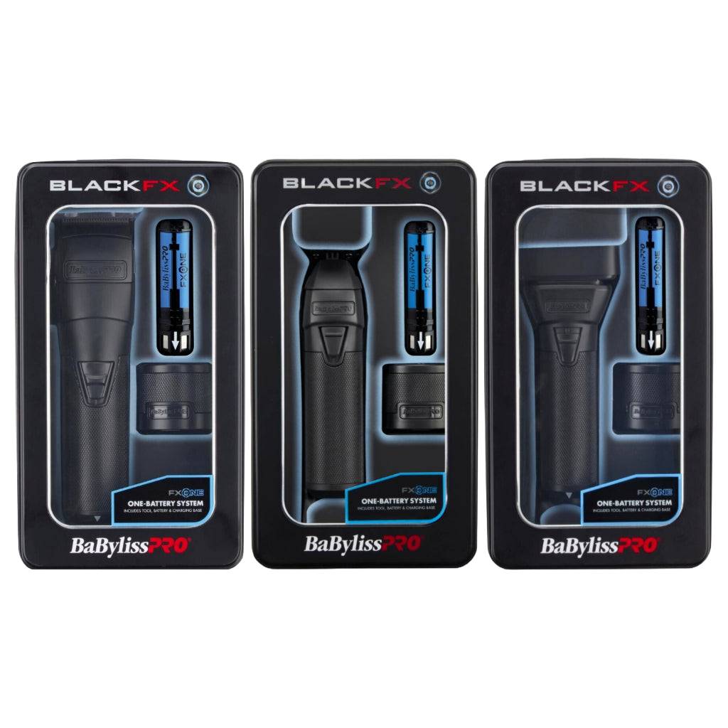 BaByliss PRO FXONE BLACKFX Clipper, Trimmer & Shaver Combo