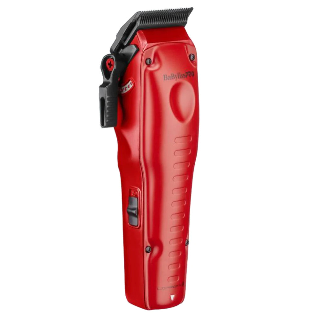 BaByliss LO-PRO FXONE Matte Red Cordless Clipper and Trimmer Combo 