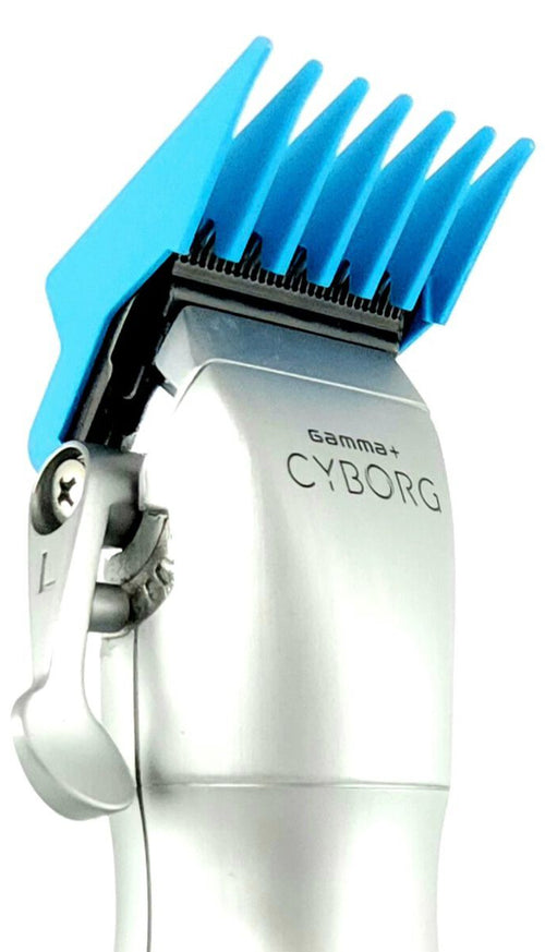 GAMMA+ Dub Magnetic Tight Clipper Guards - Cyan Blue