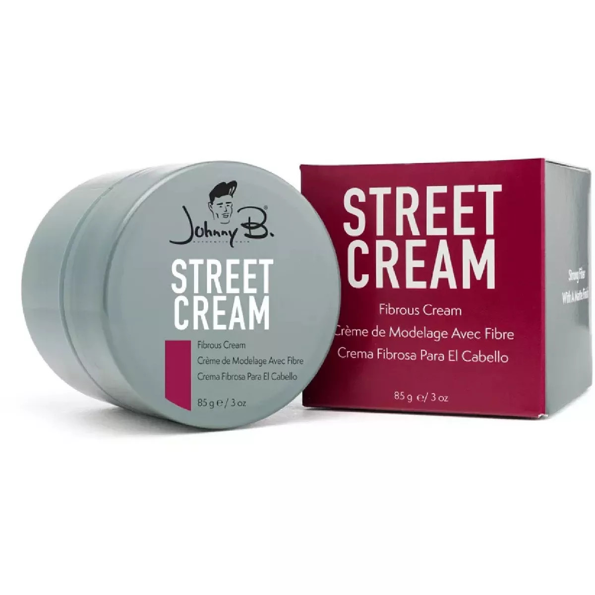 Johnny B. Street Cream Fibrous Cream 3 oz. 