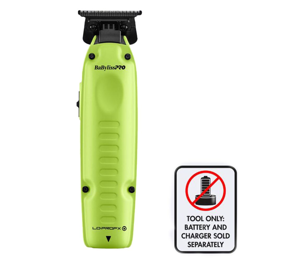 BaByliss PRO FXONE Neon Yellow Lo-ProFX Combo + Free Battery Charging Prepack