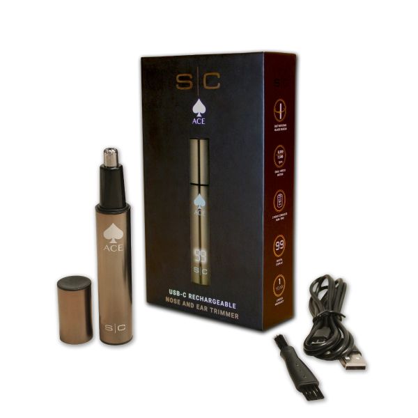Stylecraft ACE Nose and Ear Trimmer with Universal USB-C Rechargeable 