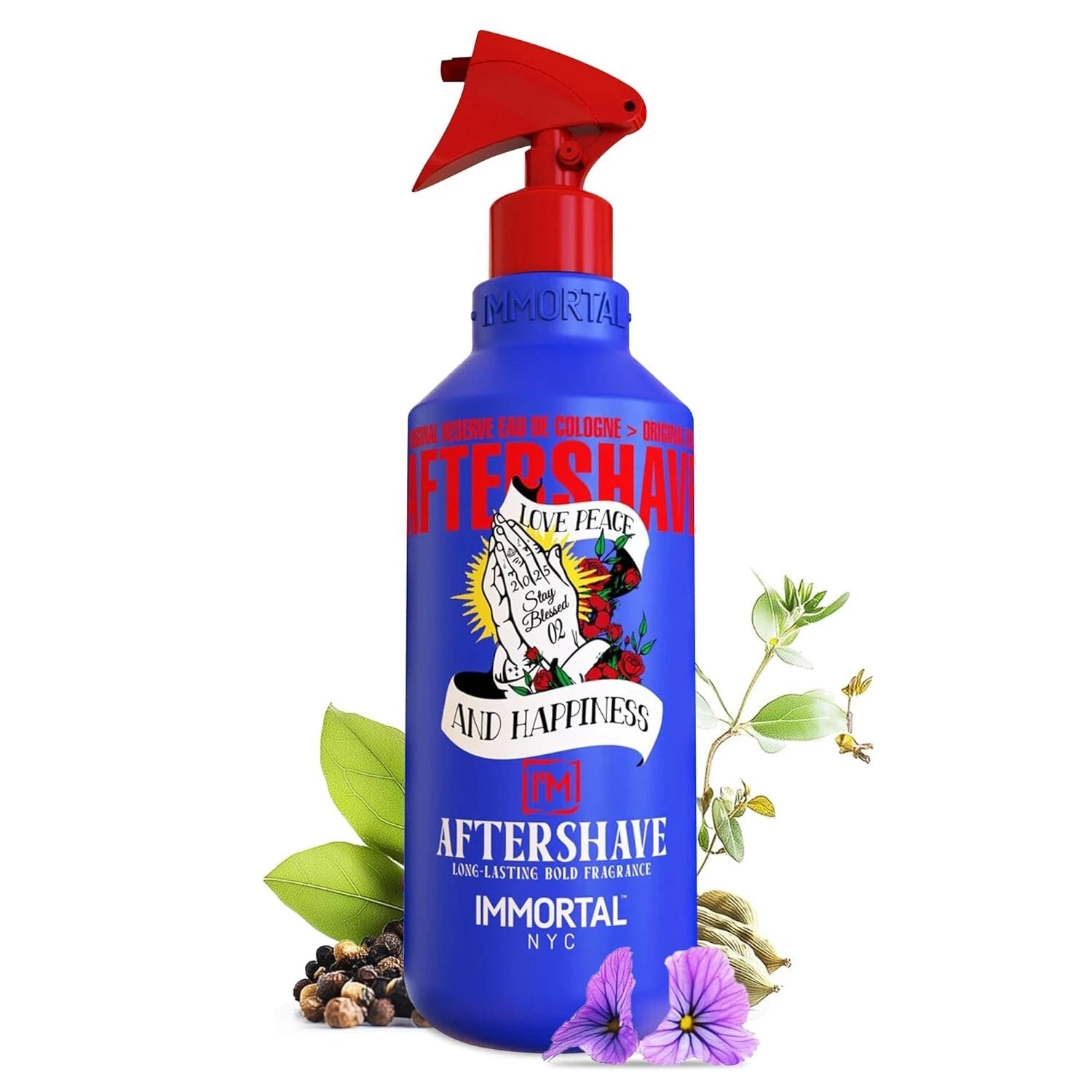 IMMORTAL NYC Stay Blessed 02 After Shave Long Lasting Bold