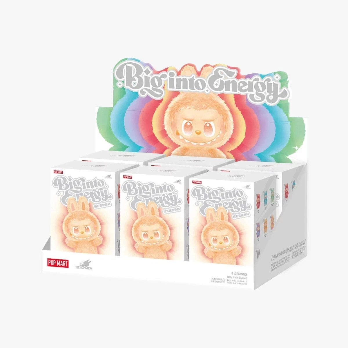 POP MART Labubu Big into Energy Vinyl Plush Pendant – LAFUFU