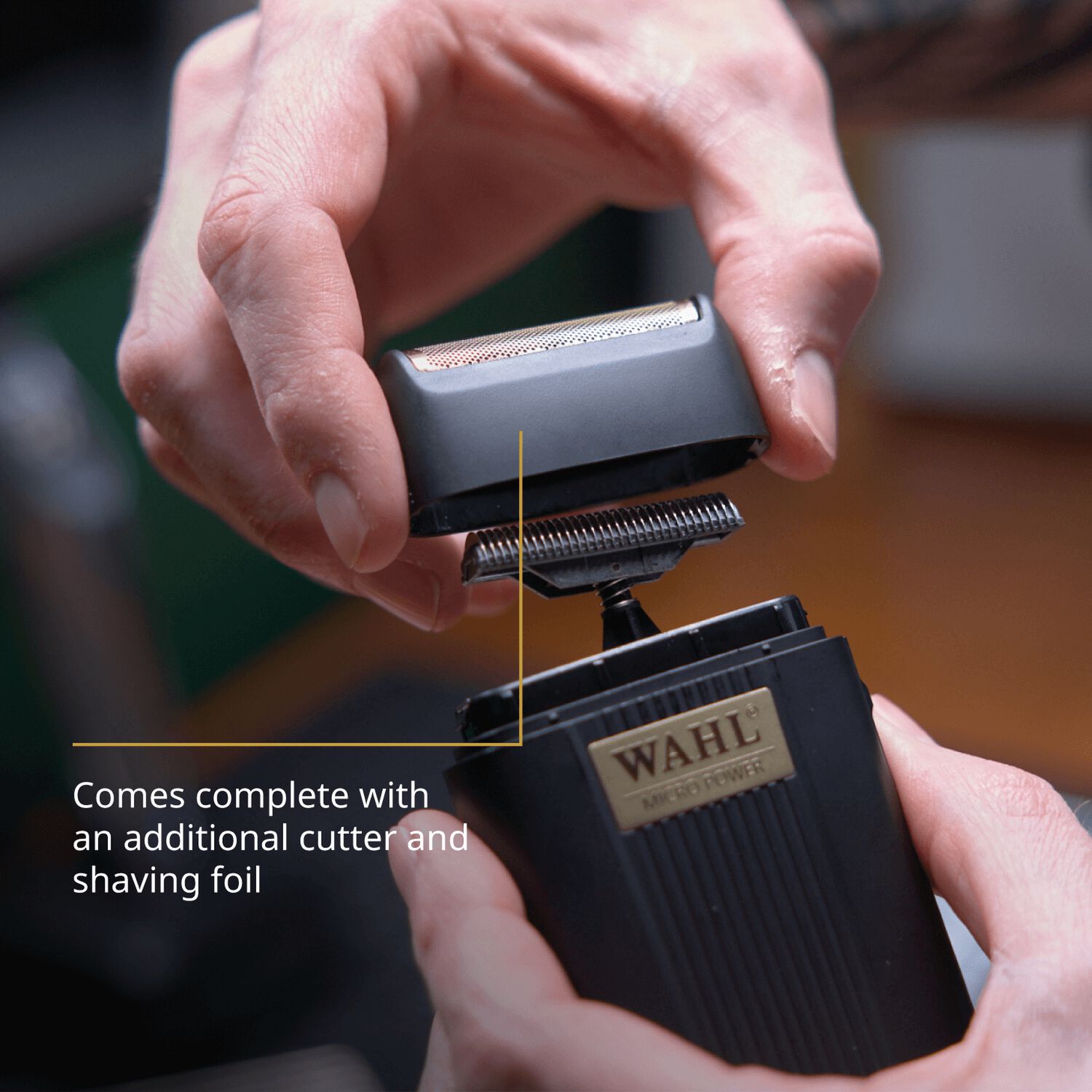 WAHL Professional Cordless Single Foil Micro Power Shaver