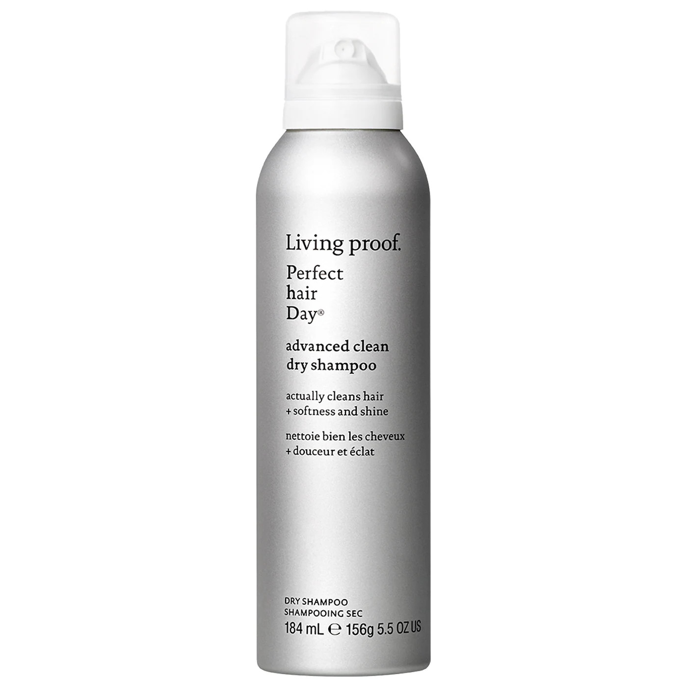 Living Proof Perfect Hair Day Advanced Clean Dry Shampoo – Oil Absorbing & Refreshing, 5.5 oz
