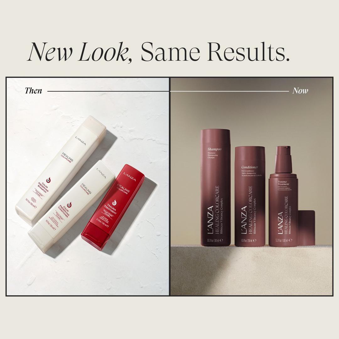 L’ANZA Healing ColorCare Holiday Trio – Shampoo, Conditioner & Trauma Treatment Gift Set 