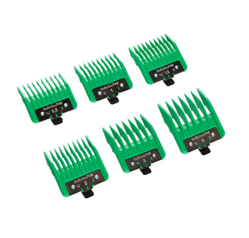 BaBylissPRO x Tomb45 Precision Clipper Guards FXPCG2 – 8-Piece Magnetic Guard Set
