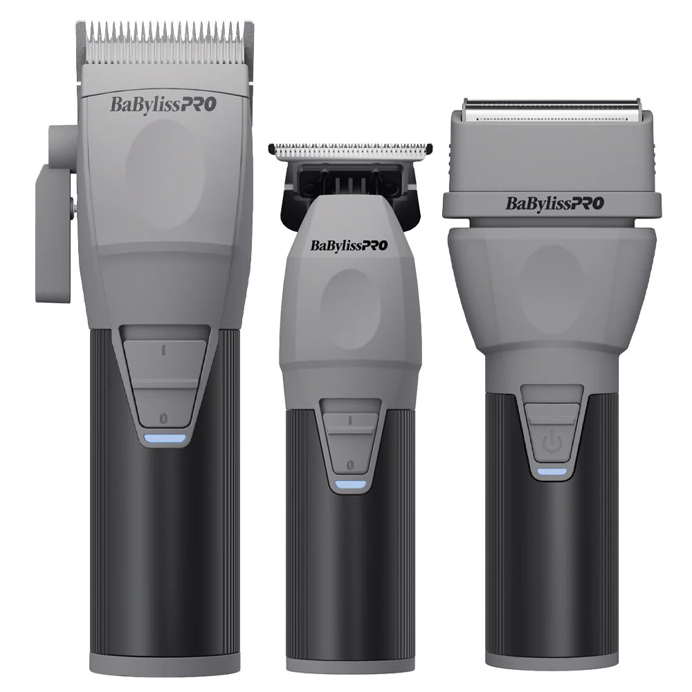 BaBylissPRO COREFX Combo – Clipper, Trimmer & Double Foil Shaver Set