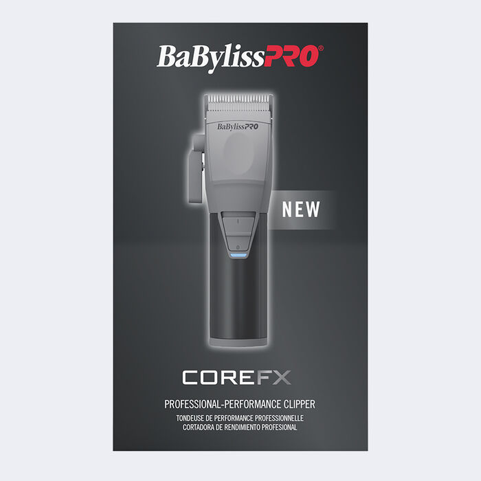 BaBylissPRO COREFX Combo – Clipper, Trimmer & Double Foil Shaver Set