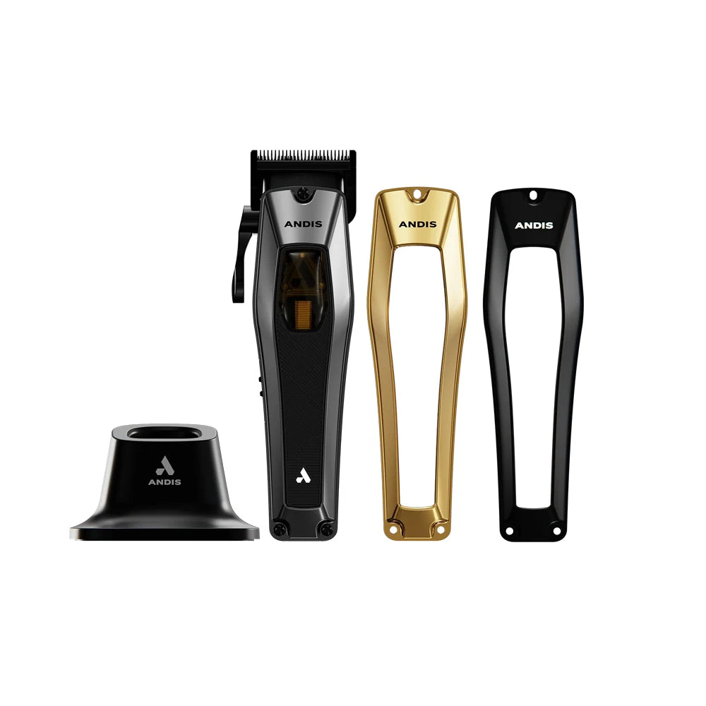 ANDIS RECON Vector Motor Cordless Clipper + Trimmer Combo – Professional Barber Kit (562257 + 562697) 